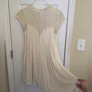 Dainty off white dress